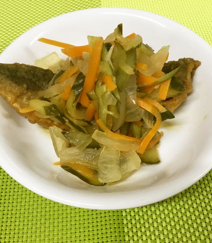 鶏もも肉の南蛮漬け