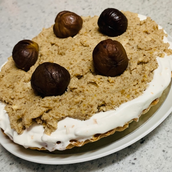 甘栗モンブラン