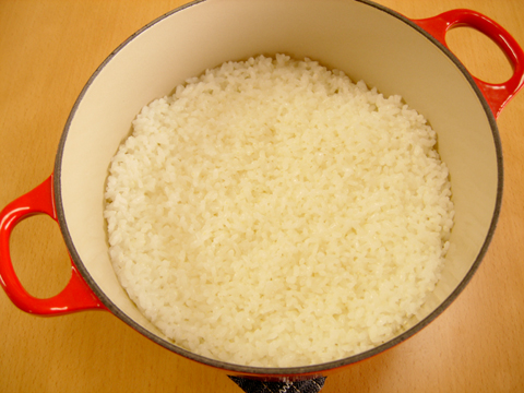 ルクルーゼでおいしい玄米を炊こう 玄米の健康パワーでおいしく毎日元気虚弱体質なママでも美味しい酒が飲みたい