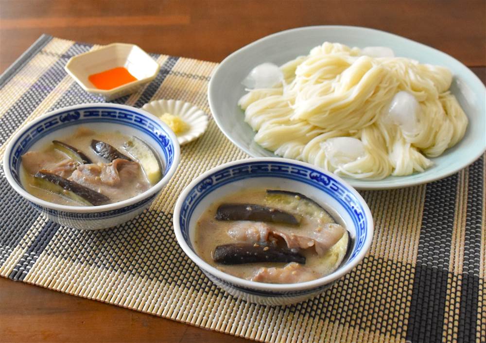 豚ねぎぶっかけそうめん - おすすめレシピダイエー食の情報