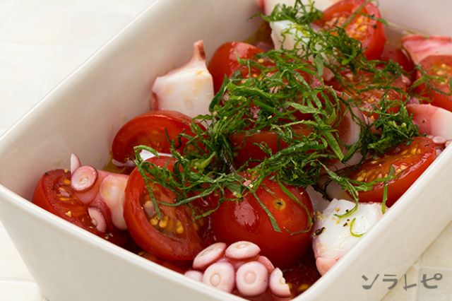 夏野菜の和風マリネ