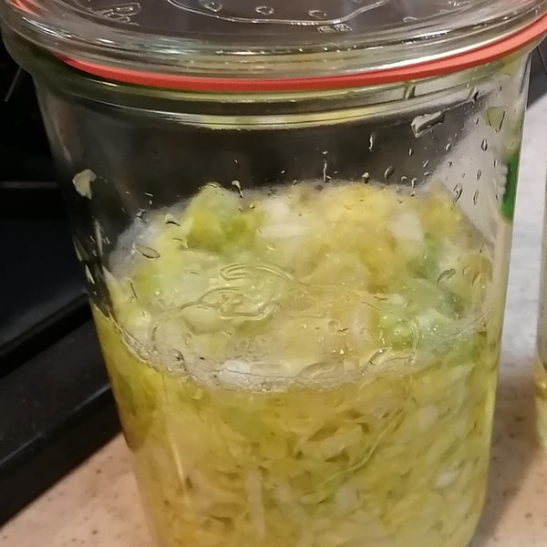 キャベツの甘酢漬け