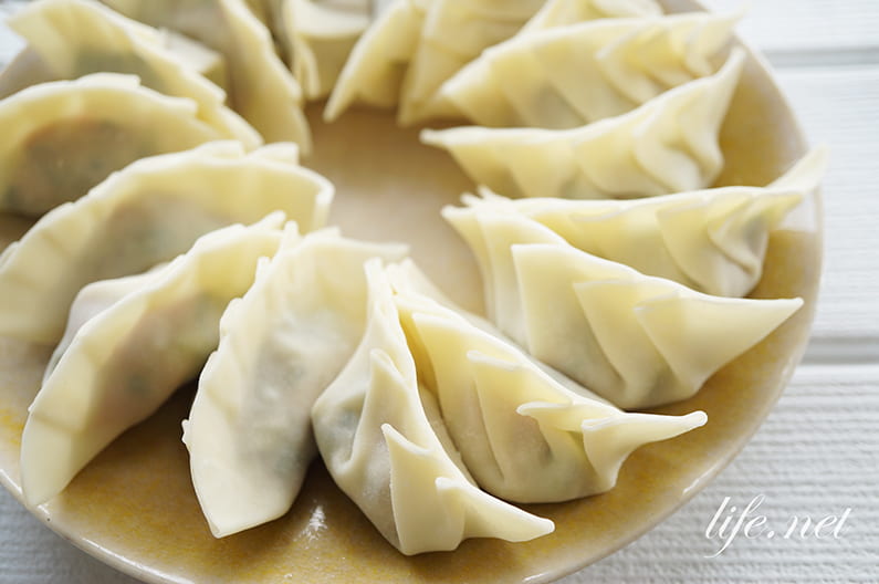 大根と帆立のギョーザ