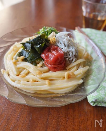 レンジでつくる！汁なし担々うどん
