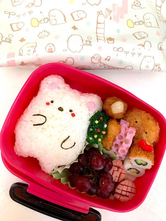 すみっコぐらしキャラ弁当作り方お弁当おかず手作りレシピ