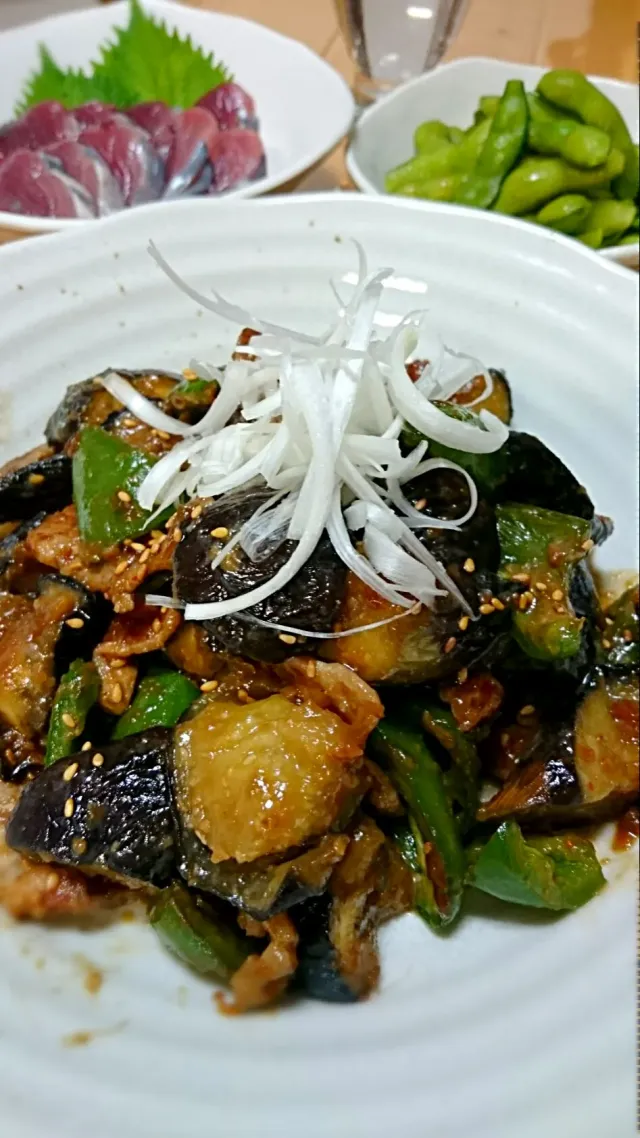 ししとう レシピ ーししとうの肉味噌炒めー 岡谷市