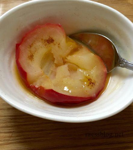 オーブン不要で思い立った時にササッと焼きりんご