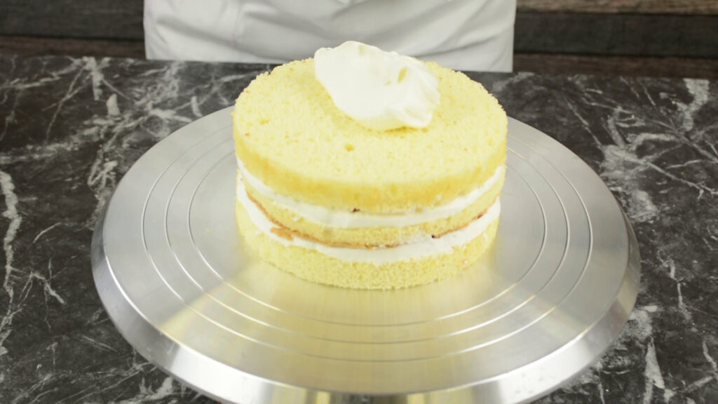 レモンのショートケーキ