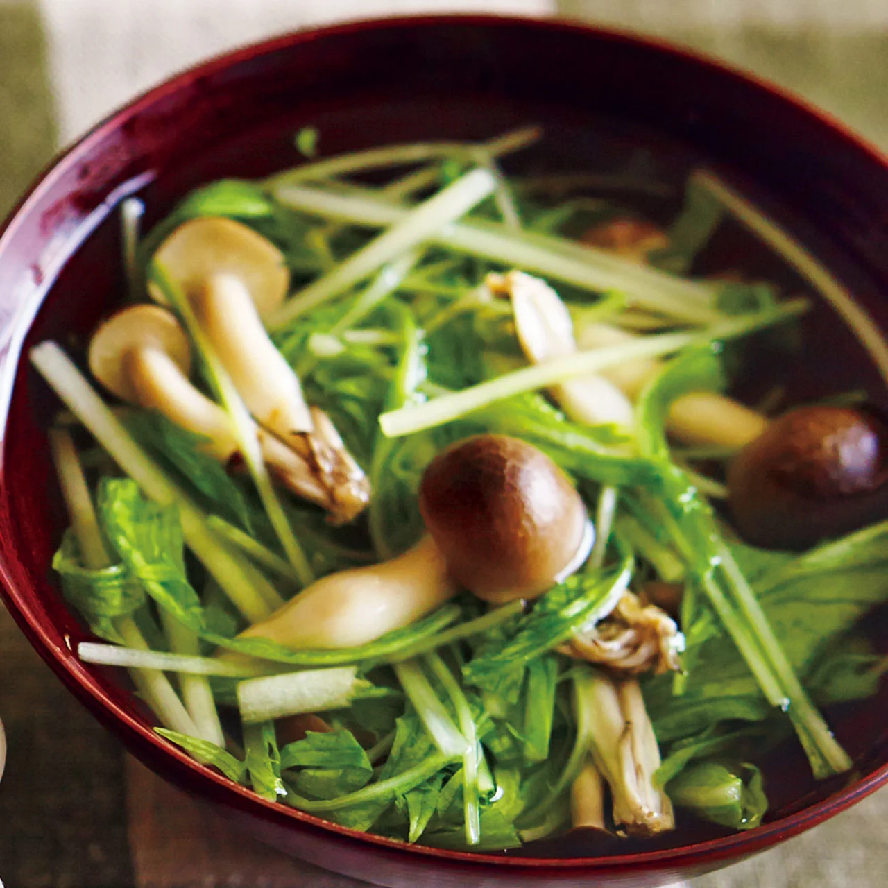 ふわたまきのこ汁