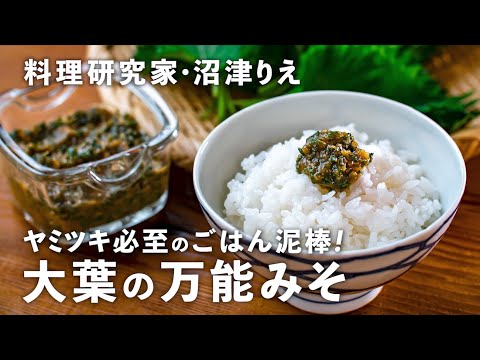 やみつきご飯のお供♪「しそ味噌」おにぎり・お弁当・常備菜