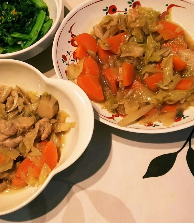 鶏モモ肉の簡単煮物筑前煮風