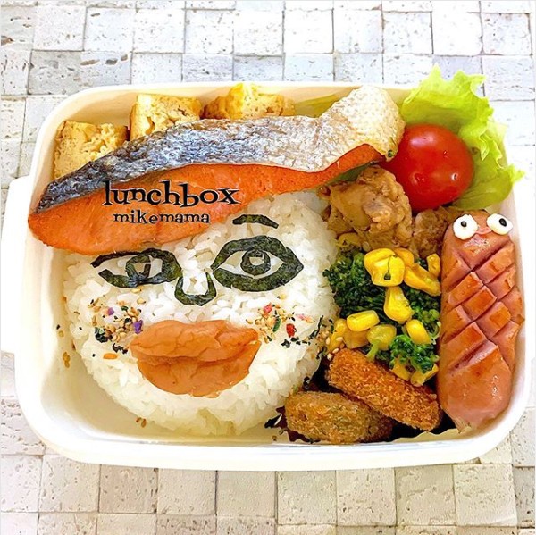 ひょっとこ♪弁当 キャラ弁つ～☆のおべんと