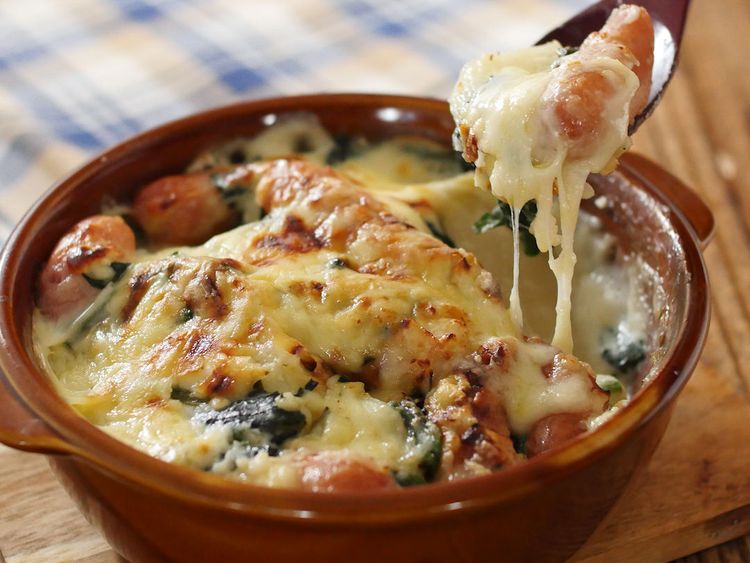 グラタンはアルミホイルの代用皿で作れます！～魚焼きグリルで時短調理～