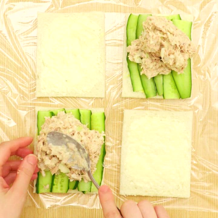 軽食といえばこれ！ 王道ツナサンド