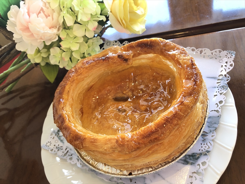 バレンタインデーにも☆バラのカスタードアップルパイ♡ : 今夜も！家飲み居酒屋