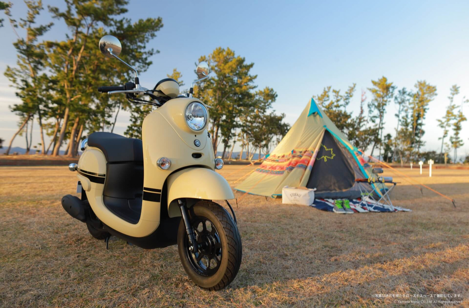 新入荷 YAMAHA ビーノ クリーム色 中古中古バイク 福岡!スエザキバイクブログ