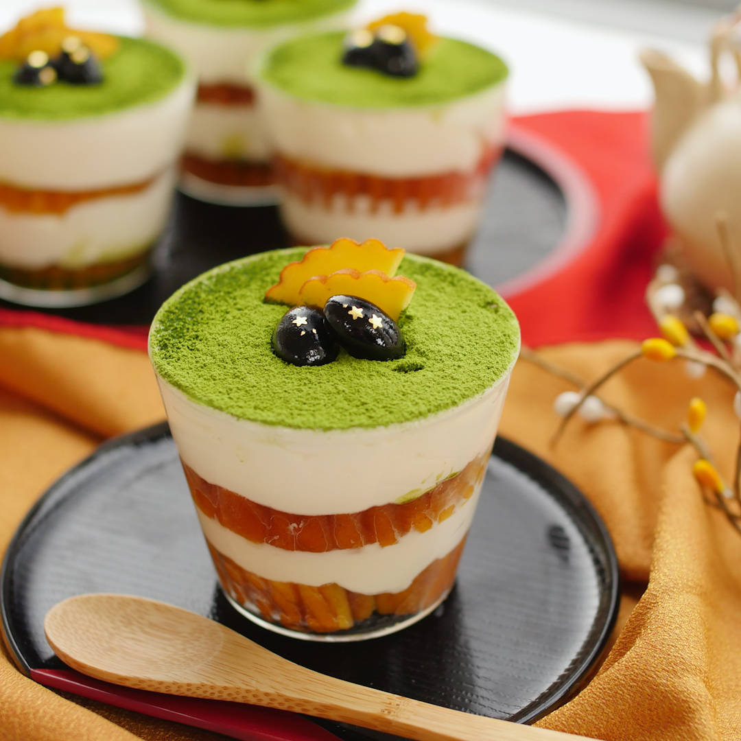 お正月 お重でスコップケーキの作り方・器を使った簡単レシピ おせちケーキScoop Cake RecipeCoris cooking