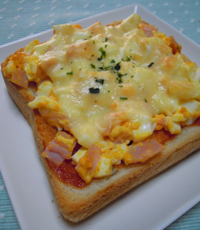 ゆで卵のチーズトースト by スーパープラネットクックパッド簡単おいしいみんなのレシピが392万品