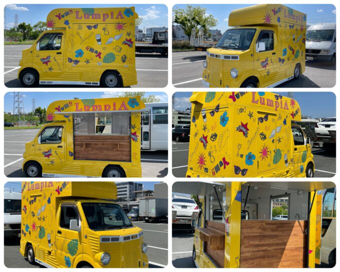 おしゃれでハイクォリティなフードトラック製作・販売のエフ・ビーオート移動販売車Mデリーシリーズ