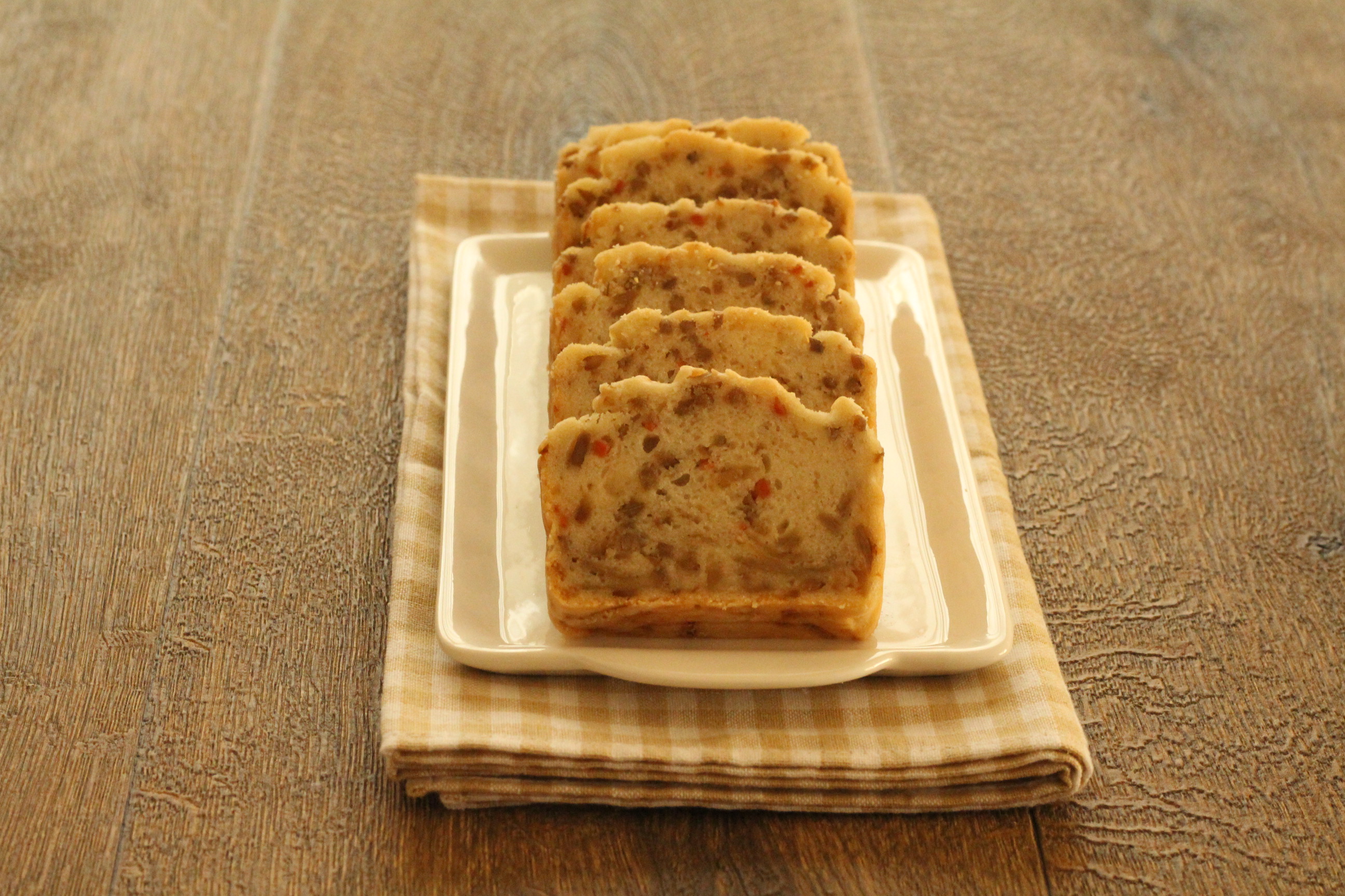 フランスの米粉ケークサレのレシピ