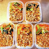 プリプリ食感がたまらない「えびと豆苗の中華風雑炊」 オートミールでスープジャー弁当 3- レタスクラブ