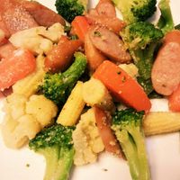 餃子入り野菜炒めレシピ味の素冷凍食品