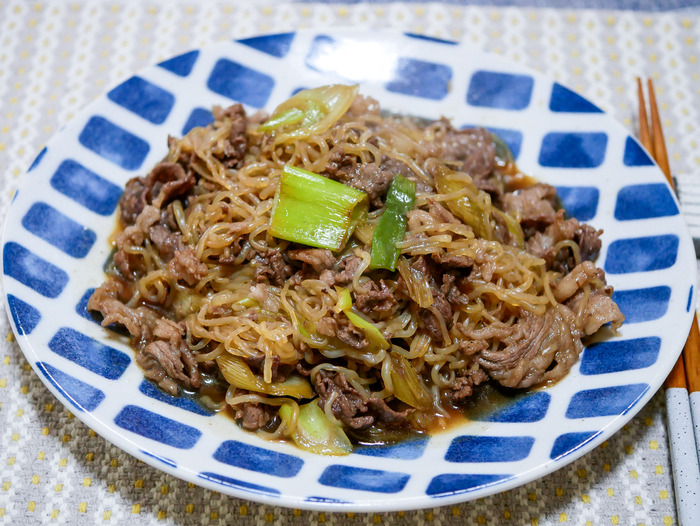 しらたきが美味しい「基本の牛丼」
