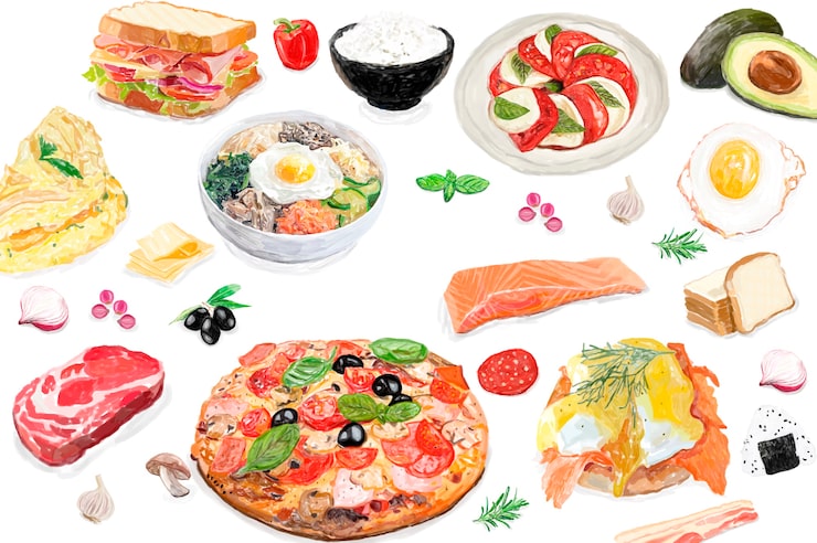 無料写真食卓に並んだ料理パブリックドメインQ：著作権フリー画像素材集