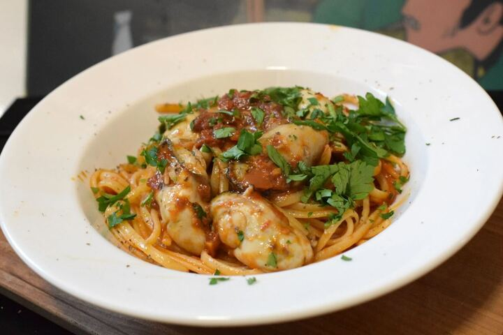 牡蠣のマリナーラ – CAN PASTA