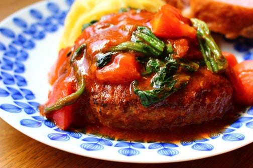 基本からアレンジまで！思わずつくりたくなる「ハンバーグ 付け合せ ほうれん草」のレシピ集クックパッド