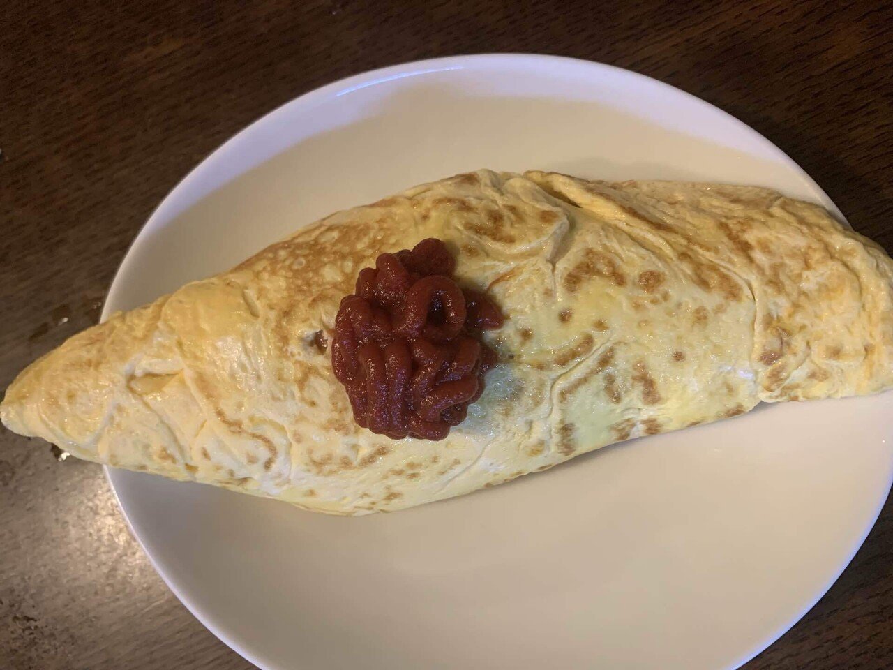 チキンのシンプルオムライス