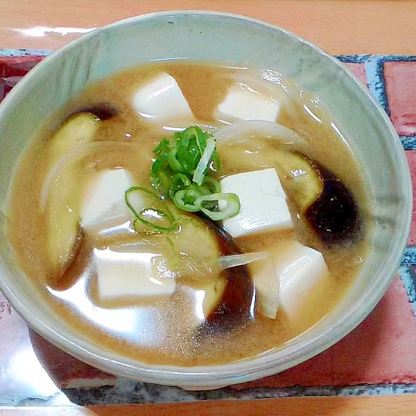 なすとみょうがのみそ汁サンジルシ醸造株式会社