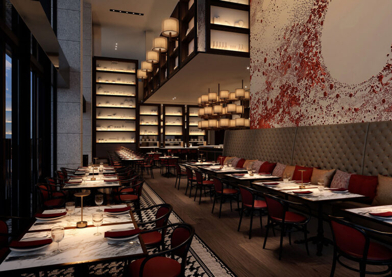 東京・神田の旧万世橋駅を再開発 赤れんが遺構に店舗オープンした「マーチエキュート神田万世橋」の展望カフェで、通過する電車を見ながら食事をする買い物客ら＝１４日午後、東京都千代田区四国新聞社