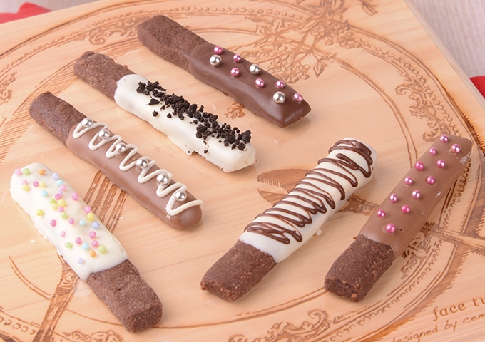 かぼちゃのメープルスティッククッキ