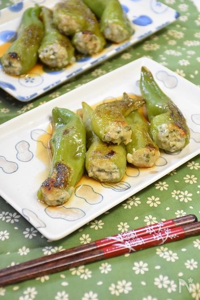 甘長とうがらしのピリ辛味噌和え サムジャン和え レシピ。ご飯にも！お肉にも！カライチ