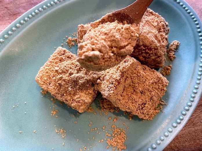 レンジ調理でかんたん！「きな粉餅」のつくり方・レシピ