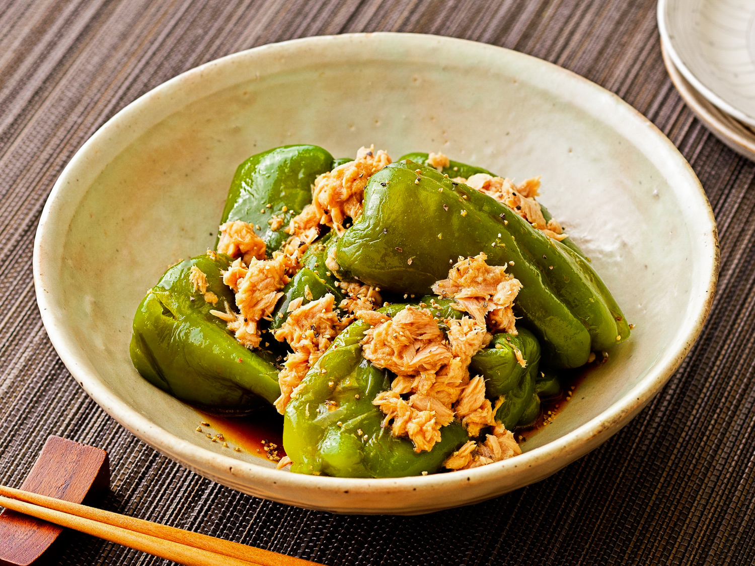 レンジで楽々♪ ピーマンのおひたし