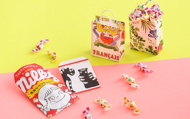 Amazonmoin moin ラッピング キャンディー ボックス プレゼント ギフト 箱 撥水 梱包ピンク ストロベリー お菓子 飴スイーツ ドーナツ マフィンキャンディ型 組立て 10枚セットギフトバッグ・袋文房具・オフィス用品