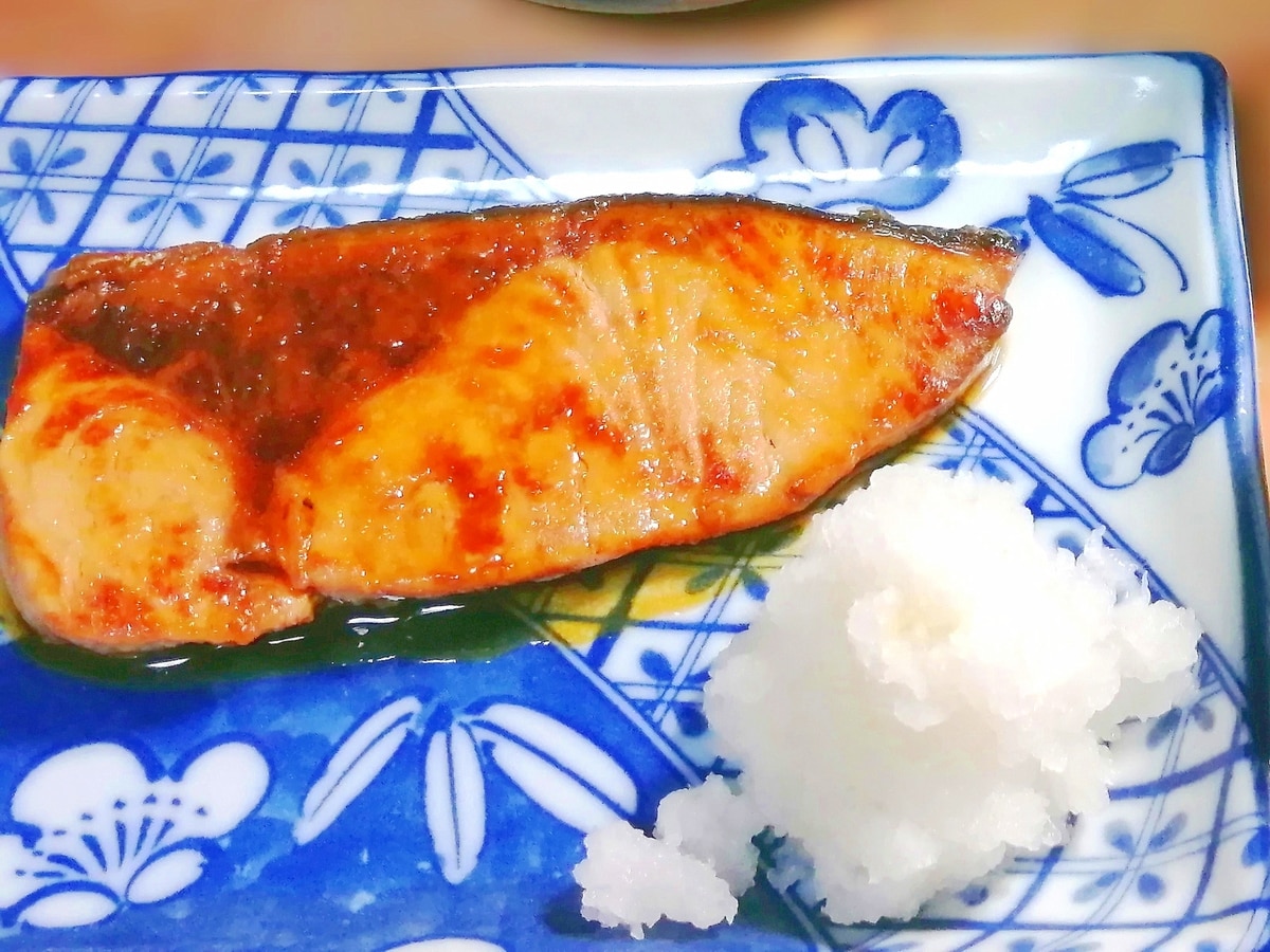 フライパンで作る！ぶりの照り焼き