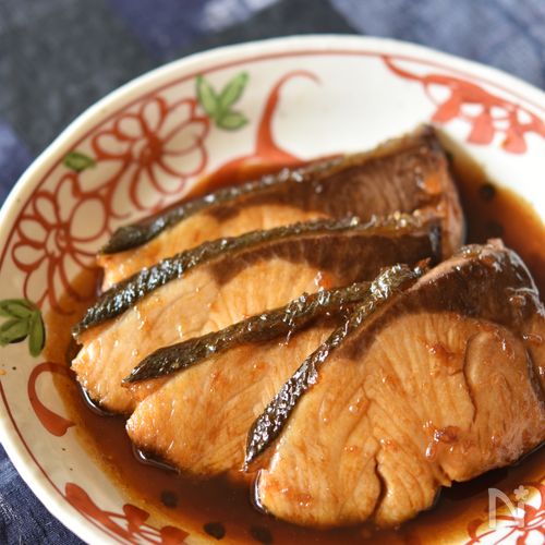 ぶりの照り焼き用下味冷凍