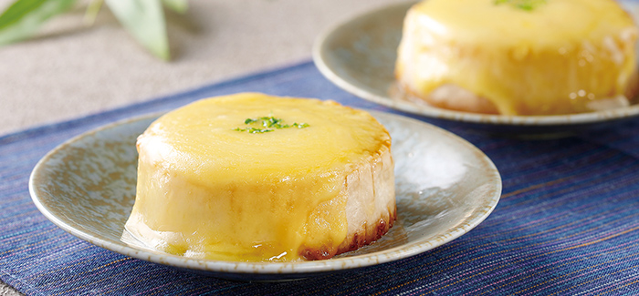 ベーコンとチーズの大根餅のレシピ - 生かし屋さん