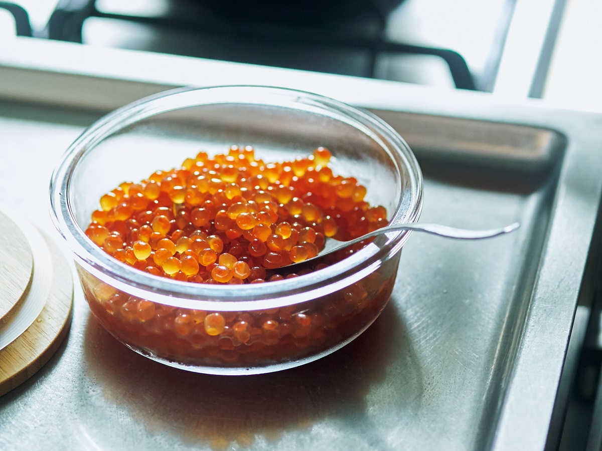 自信作☆筋子から作るイクラの醤油漬け♪