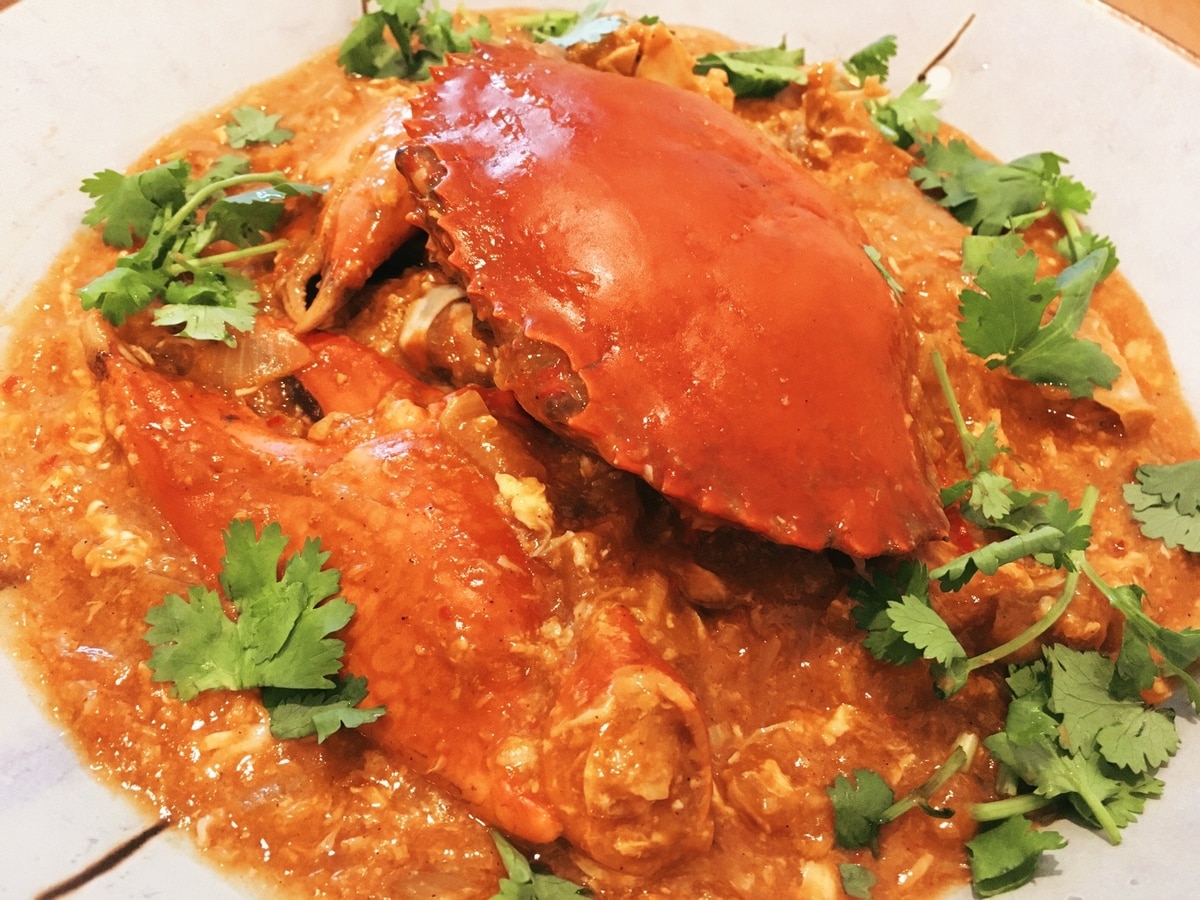 シンガポールで人気の蟹料理