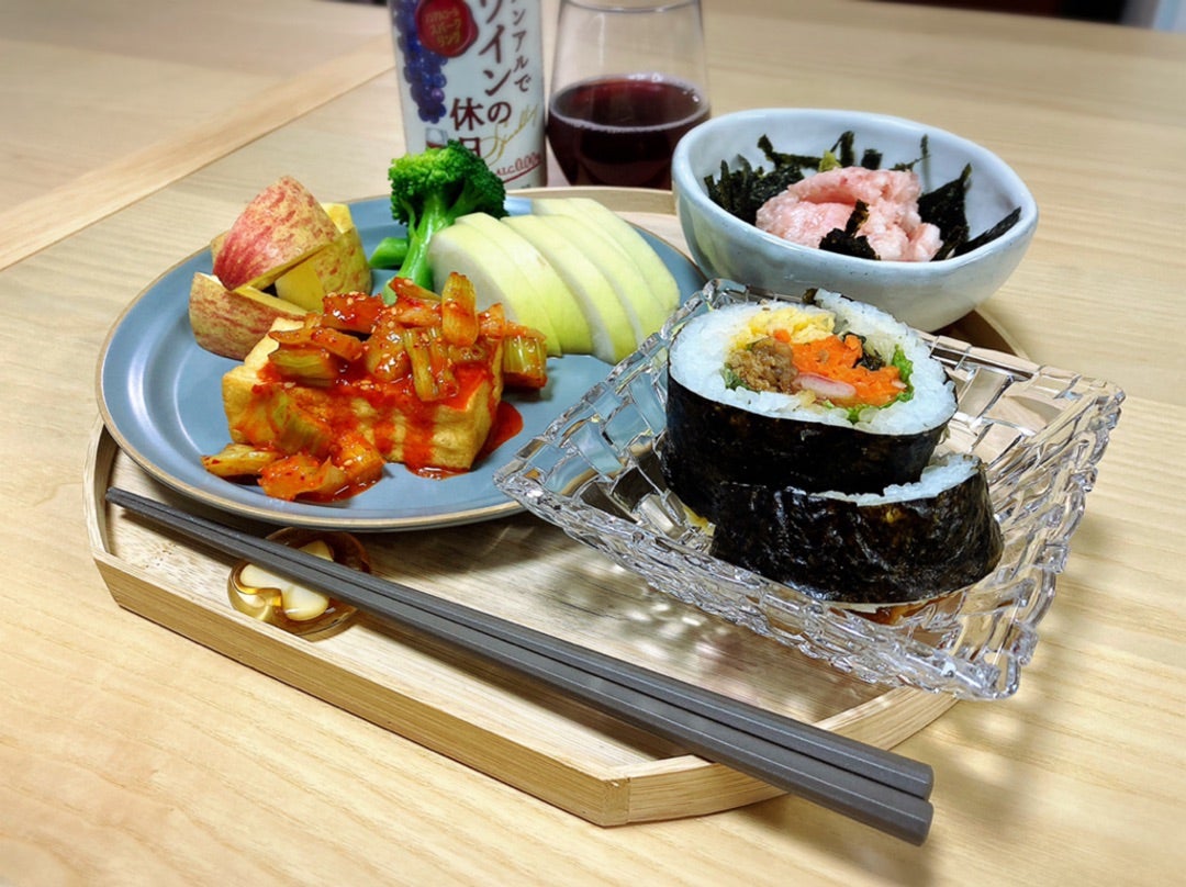 キンパの美味しい献立集をご紹介。韓国料理に合うおすすめのおかずは？folk