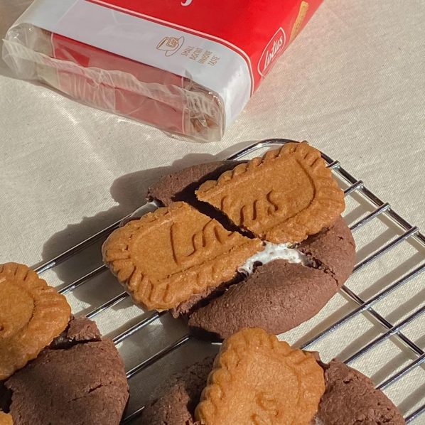 ♡しっとり濃厚♡ロータスブラウニー♡簡単 バレンタイン チョコレート