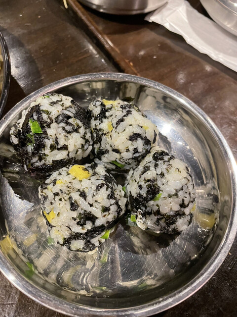 小岩 セマウル食堂 どんぶりお握り : Tommyのきままなグルメランチ日記