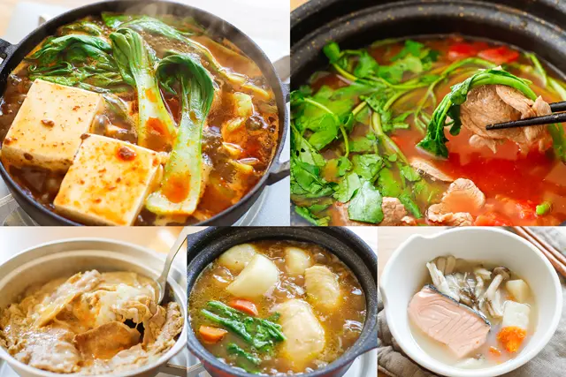 カット野菜でかんたんひとり鍋~鯛と帆立の極みだし~