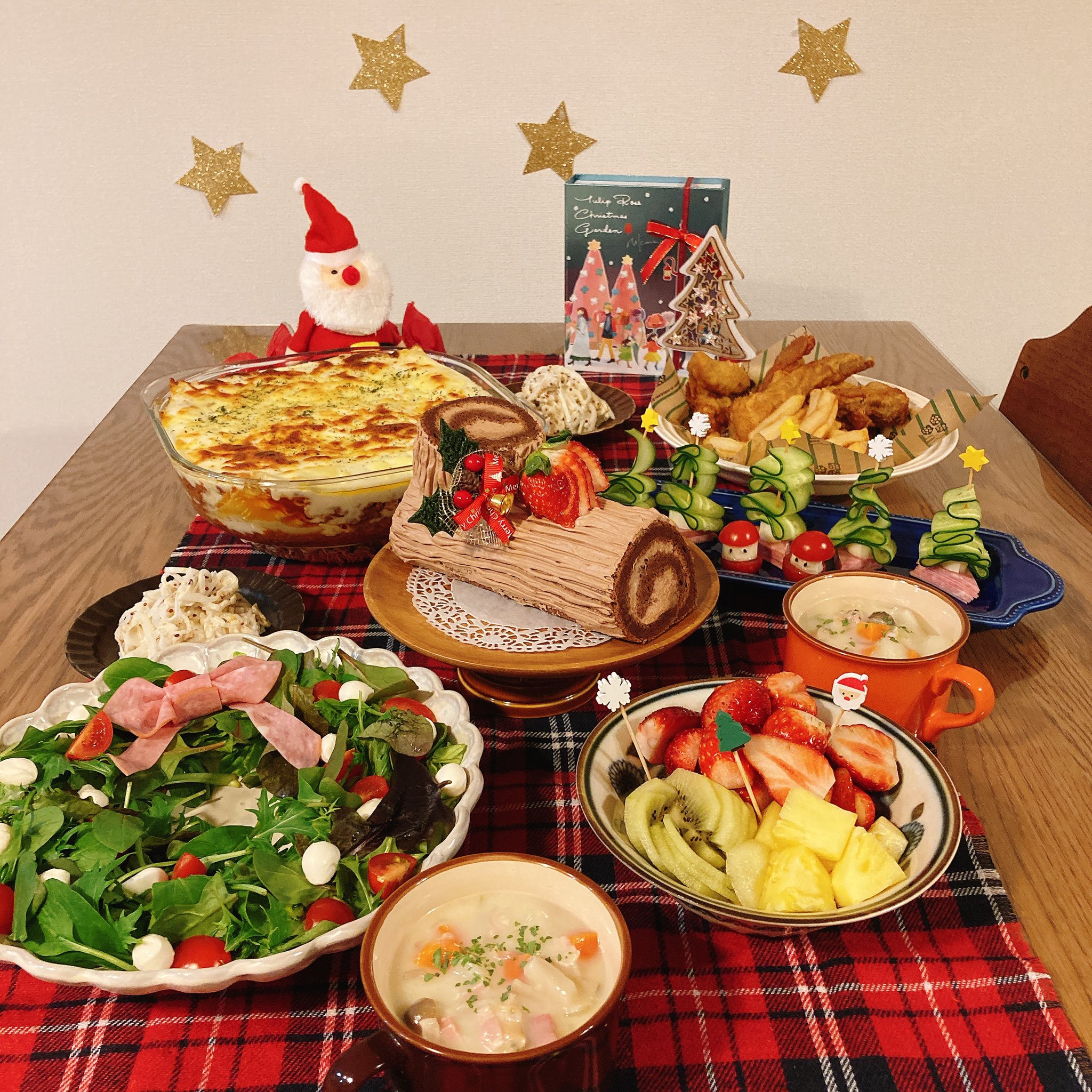 クリスマスディナー ラザニアのインテリア実例RoomClip ルームクリップ