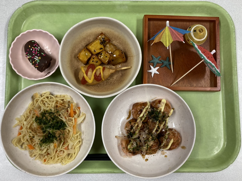 清住の杜町田、８月のお楽しみ献立 - 社会福祉法人嘉祥会ぬくもりの園┃スタッフブログ