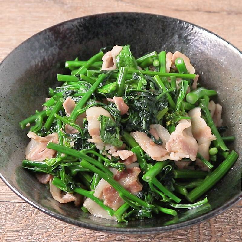 サラダからし菜 からし菜 カラシナ 芥子菜 品種の特徴 食べ方 選び方